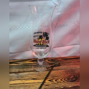 Hard Rock Cafe Las Vegas Strip Hurricane Glass Grand Opening 2008